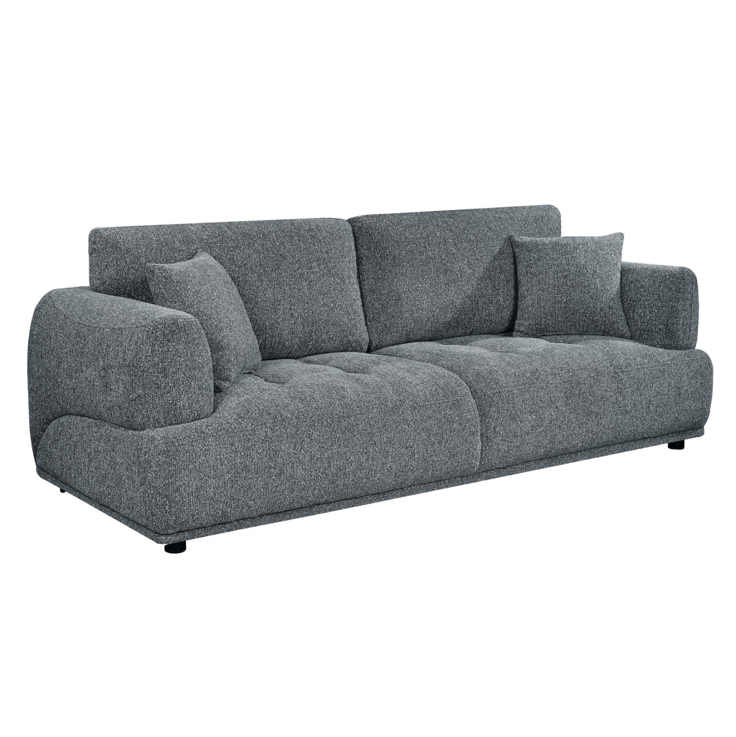 ΚΑΝΑΠΕΣ 3-ΘΕΣΙΟΣ STRUCTO HM3329.01 ΓΚΡΙ ΥΦΑΣΜΑ 227x94x88Υεκ.