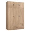 ΝΤΟΥΛΑΠΑ 3ΦΥΛΛΗ ΜΕ ΠΑΤΑΡΙ CARLY HM10891.02 ΜΕΛΑΜΙΝΗ ΣΕ SONAMA 150X55Χ240Υεκ.