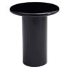 ΒΟΗΘΗΤΙΚΟ ΤΡΑΠΕΖΑΚΙ SOLNA HM18455.02 MDF ΣΕ GLOSSY ΜΑΥΡΟ Φ50x59Υεκ