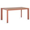 ΤΡΑΠΕΖΙ ΕΞΩΤ.ΧΩΡΟΥ GOYA HM6059.08 ΑΛΟΥΜΙΝΙΟ ΣE TERRACOTTA & POLYWOOD 160X80Χ75Υεκ.