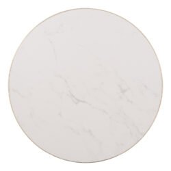 ΕΠΙΦΑΝΕΙΑ ΤΡΑΠΕΖΙΟΥ SINTERED STONE HM6653.12 ΜΕ ΠΛΑΙΣΙΟ ALU ΧΡΥΣΟ Φ70εκ.