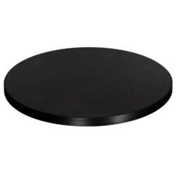 ΕΠΙΦΑΝΕΙΑ ΤΡΑΠΕΖΙΟΥ SINTERED STONE HM6652.01 ΜΕ ΠΛΑΙΣΙΟ ALU ΜΑΥΡO Φ60εκ.