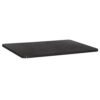 ΕΠΙΦΑΝΕΙΑ ΤΡΑΠΕΖΙΟΥ SINTERED STONE ΟΡΘΟΓΩΝΙΑ HM6656.01 ΠΛΑΙΣΙΟ ALU ΜΑΥΡΟ 120x80εκ.