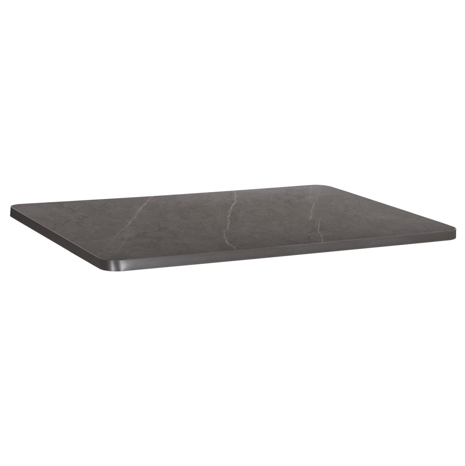 ΕΠΙΦΑΝΕΙΑ ΤΡΑΠΕΖΙΟΥ SINTERED STONE ΟΡΘΟΓΩΝΙΑ HM6656.05 ΠΛΑΙΣΙΟ ALU ΓΚΡΙ 120x80εκ.