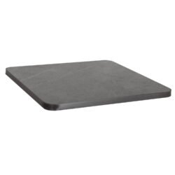 ΕΠΙΦΑΝΕΙΑ ΤΡΑΠΕΖΙΟΥ SINTERED STONE ΤΕΤΡΑΓΩΝΗ HM6654.05 ΠΛΑΙΣΙΟ ALU ΓΚΡΙ 70x70εκ.