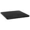 ΕΠΙΦΑΝΕΙΑ ΤΡΑΠΕΖΙΟΥ SINTERED STONE ΤΕΤΡΑΓΩΝΗ HM6655.01 ΠΛΑΙΣΙΟ ALU ΜΑΥΡΟ 80x80εκ.