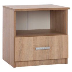 ΚΟΜΟΔΙΝΟ ΜΕ ΣΥΡΤΑΡΙ ADLER HM2431.01 ΜΕΛΑΜΙΝΗ SONAMA OAK 45x40x48Υεκ.